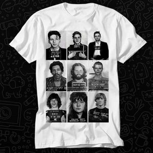 Celebrities Mugshot Rock Stars T Shirt